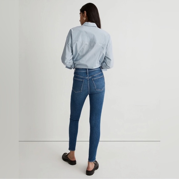 Madewell 10” High-Rise Skinny Jeans, Women’s Size 33 - Picture 2 of 11